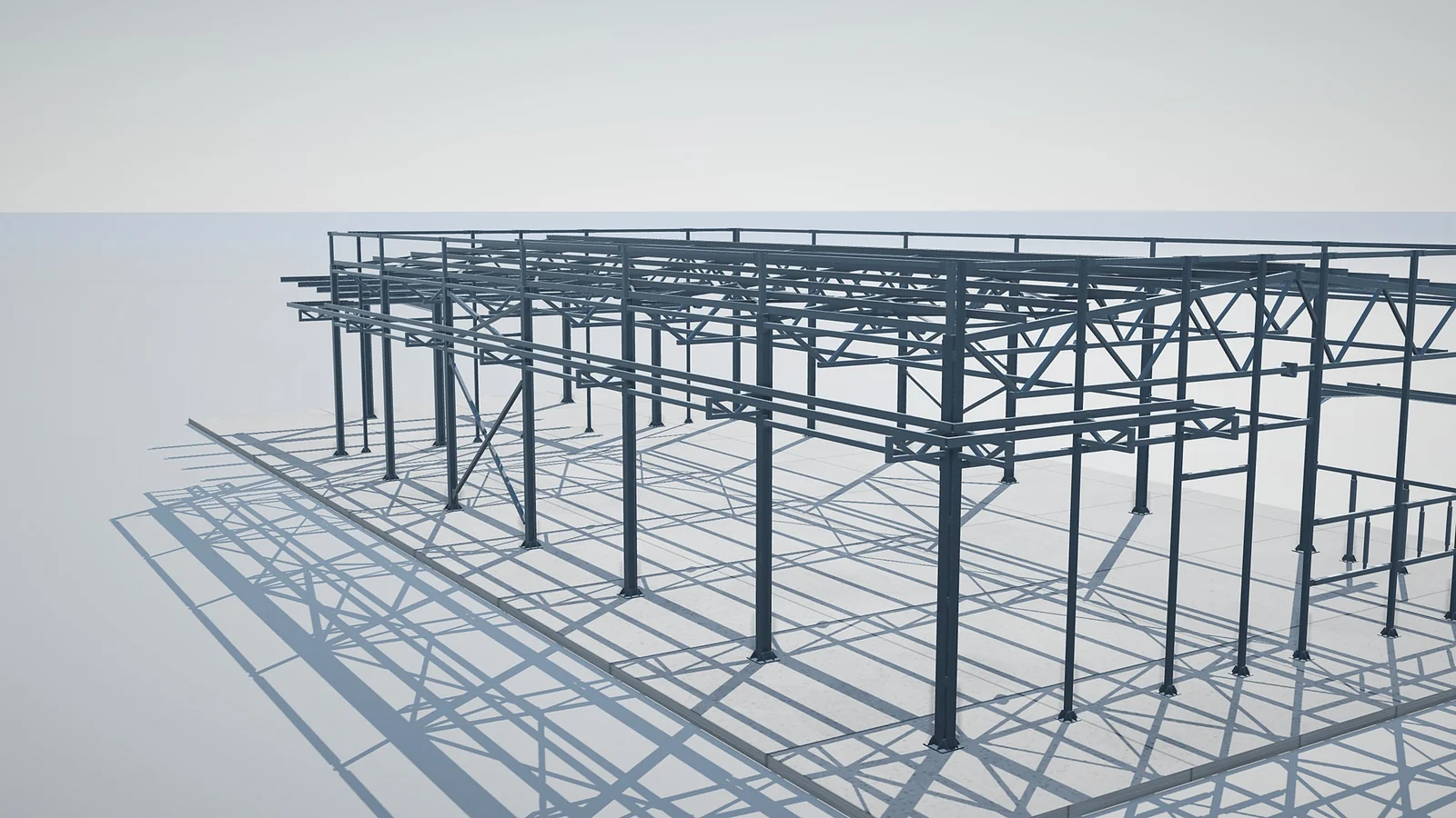 Imagine din proiectul „Restaurant cu structură metalică”
