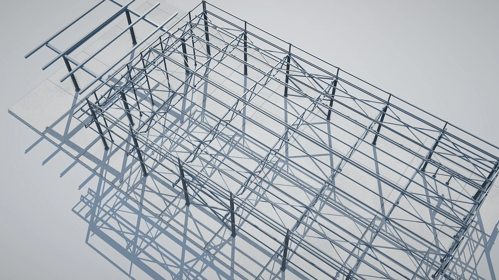Imagine din proiectul „Restaurant cu structură metalică”